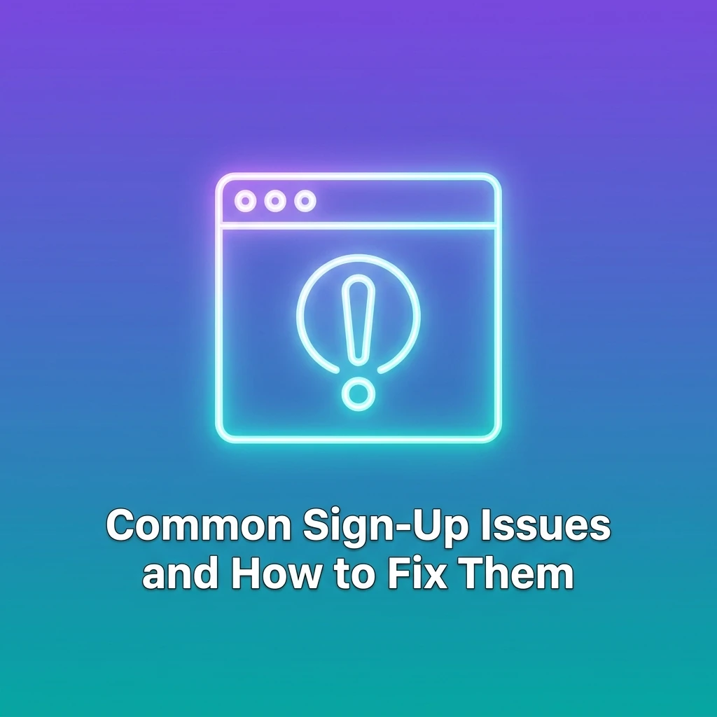 Aviator registration troubleshooting guide showing common sign-up issues like OTP errors and account conflicts with fixes