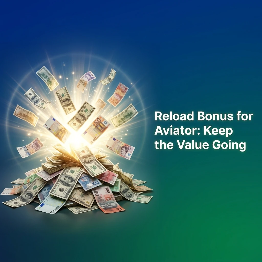 Reload bonus for Aviator players in India adding extra funds on repeat deposits via UPI or PhonePe