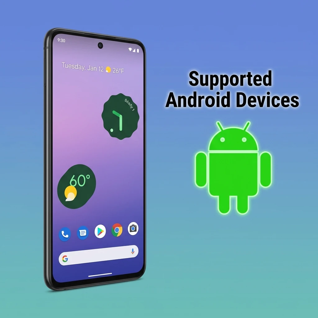 Android devices supported by Aviator app across budget, mid-range, and flagship segments including Samsung, OnePlus, and Google Pixel