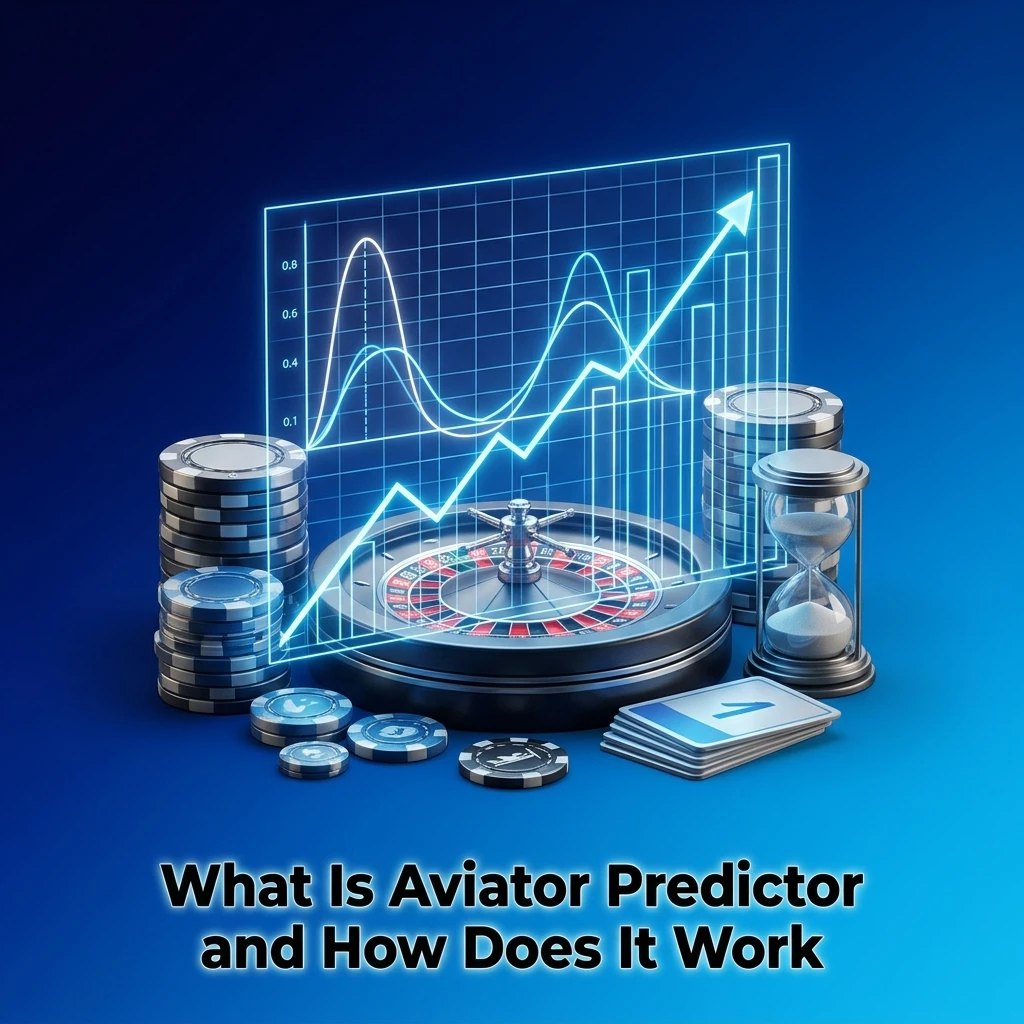 Aviator Predictor tool showing multiplier algorithm and probability estimates for casino betting strategy
