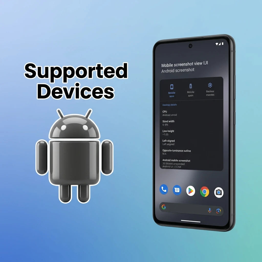 Batery Aviator Android app supported devices across budget, mid-range, and flagship tiers from Samsung, Redmi, Realme, OnePlus, Poco