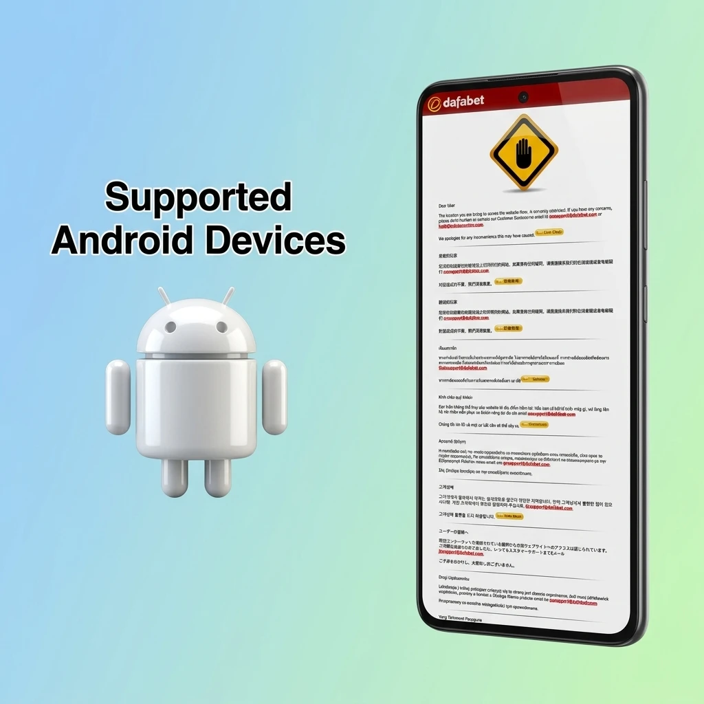 Dafabet Aviator app supported Android devices list from budget Redmi 9A to flagship OnePlus 13