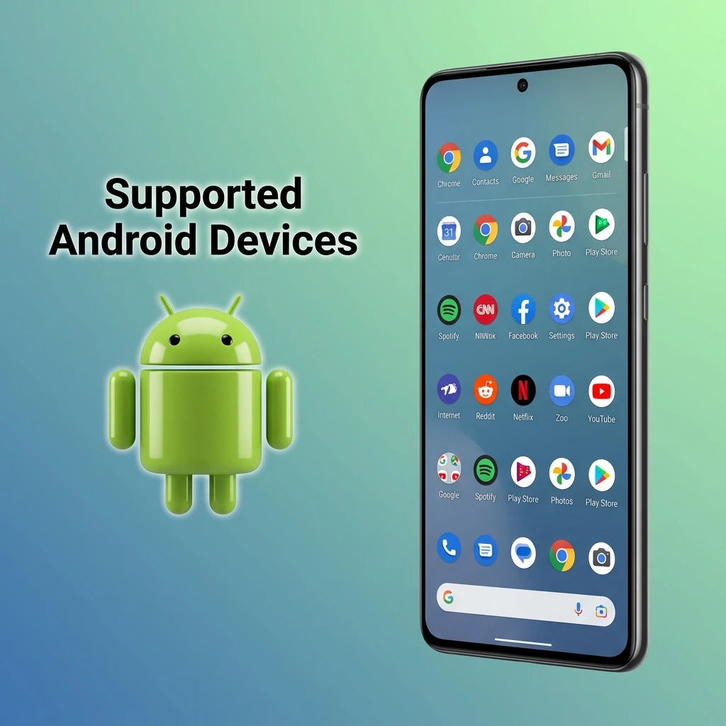 Supported Android devices for Odds96 Aviator app across budget, mid-range, and flagship tiers from Samsung, Redmi, and OnePlus
